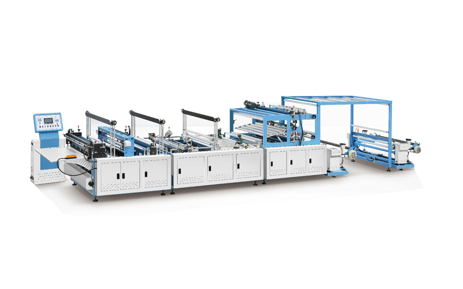 ZXL-1300雙放料無紡布制袋機(香蕉套袋、衛浴潔具套袋、沙發套袋)